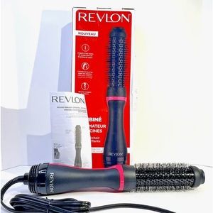Revlon One Step Root Booster Round Brush Dryer and Hair Styler (1 1/2"),…